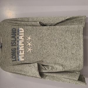 Spirit Jersey- Long Island Mermaid Oversized Sweatshirt